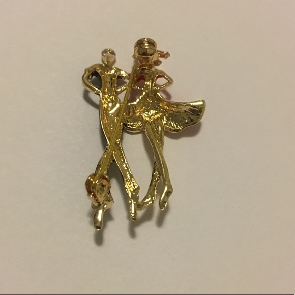 3/$23 🆕 Dancer Couple Enamel Pin Brooch - Picture 3 of 3